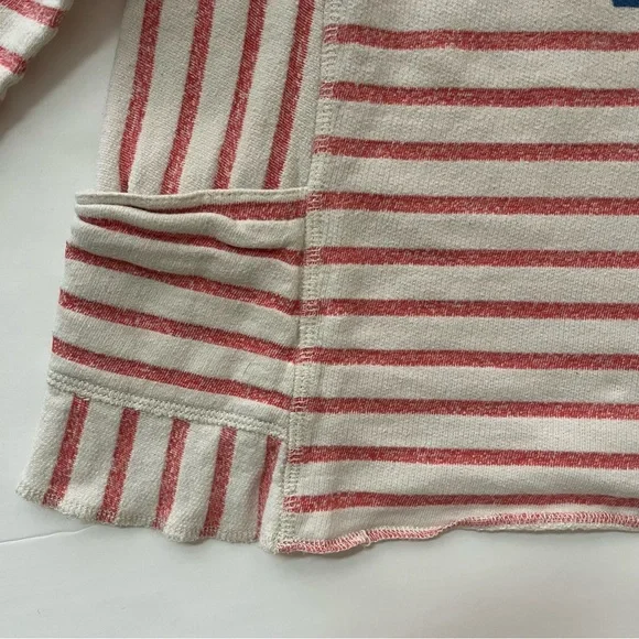 Zara Striped Kids Shirt with Blue Print and pockets - Picture 5 of 5